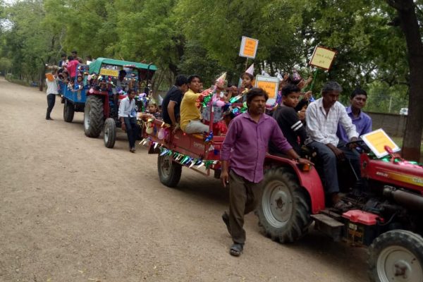 new admission welcome of kg student